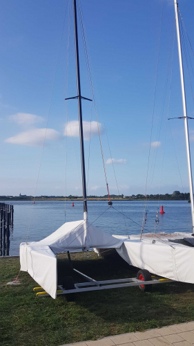 Persenning für einen Novacat 17